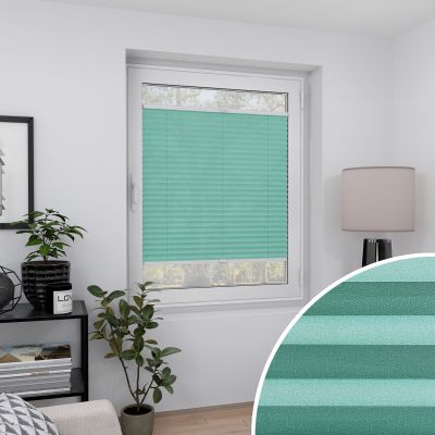 Plissee Classico Pearl Türkis