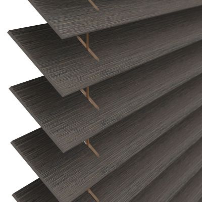 Holzjalousie Africa 50 mm Tricorn Black