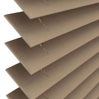 Holzjalousie Shades 50 mm Taupe