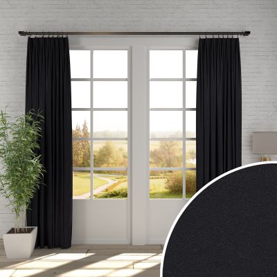 Vorhang Paul Blackout Schwarz